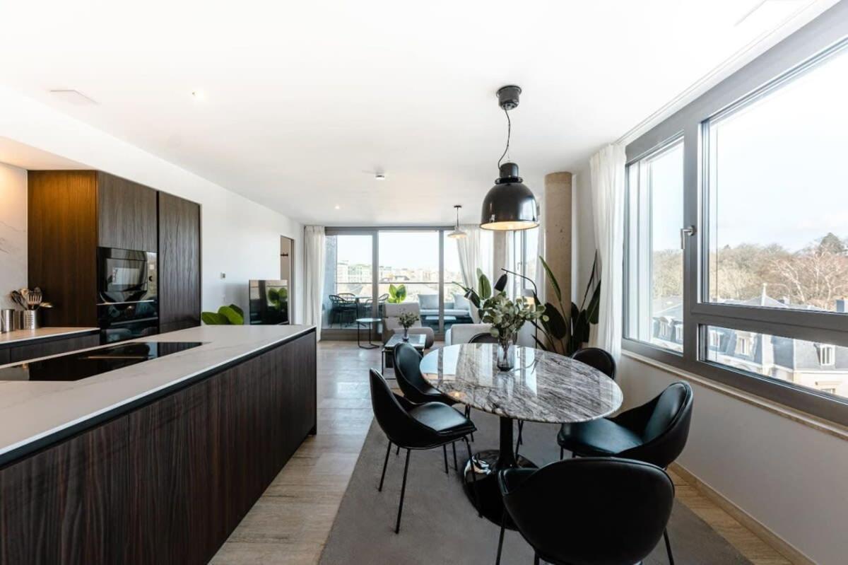 City Luxury With City Views In Ville Haute Luxembourg Exterior photo